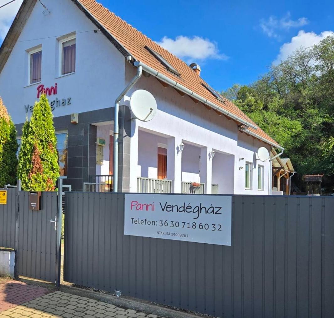 Panni Vendeghaz Otel Egerszalók Dış mekan fotoğraf